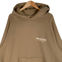 FOG ESSENTIALS エフオージー エッセンシャルズ Logo Sweat Hoodie スウェットフーディー カーキ Size L 福生店