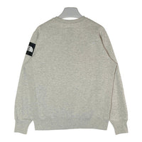 THE NORTH FACE ノースフェイス SQUARE LOGO CREW スクエアロゴクルー スウェット トレーナー グレー sizeL 瑞穂店