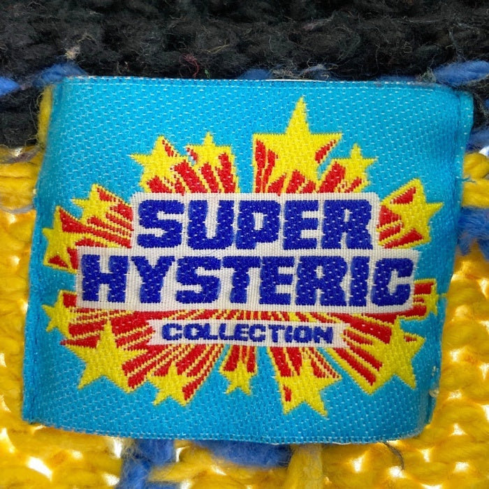 HYSTERIC GLAMOUR ヒステリックグラマー 2ND-1330 ロゴ総柄 カウチン