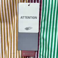 BEAMS BOY ビームスボーイ 13-11-0109-163 ストライプ クレイジーパターン 長袖シャツ マルチカラー sizeFREE 瑞穂店