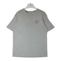 STUSSY ステューシー 銀タグ USA製 シングルステッチ サッカーチーム グラフィック Tシャツ グレー sizeM 瑞穂店