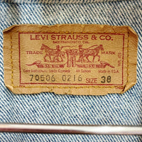 Levi's リーバイス 70506-0216 80s USA製 デニムジャケット 刻印527 インディゴ size38 瑞穂店