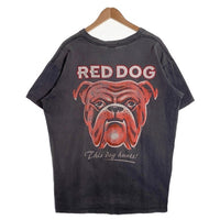 90's RED DOG レッドドッグ プリントTシャツ フェードブラック USA製 TENNESSEE RIVER GOLD Size XL 福生店