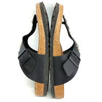 BIRKENSTOCK ビルケンシュトック HTC エイチティーシー RAMSES ラムゼス スタッズ ターコイズ サンダル ブラック size26.5cm 瑞穂店