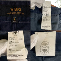 WTAPS ダブルタップス 15AW TROUSER PANTS トラウザーパンツ ネイビー 152LTDT-PTM03 Size L 福生店