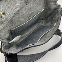 YAMANE INDUSTRIES ヤマネインダストリーズ Lot.9103 Denim Snap-on Flap Shoulder Pouch 9 デニム スナップオン フラップショルダーポーチ バッグ インディゴ 福生店