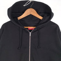 SUPREME シュプリーム 14SS ANTI HERO アンタイヒーロー Zip-Up Sweatshirts ジップアップ スウェットパーカー ブラック バックプリント Size L 福生店
