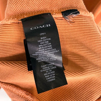 COACH コーチ HOODIE プルオーバースウェットパーカー オレンジ ウォッシュ加工 フード紐なし CF811 Size M 福生店
