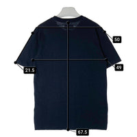 Yohji yamamoto POUR HOMME ヨウジヤマモト プールオム × NEW ERA ニューエラ HW-T38-082 18SS ロゴTシャツ ネイビー size3 瑞穂店