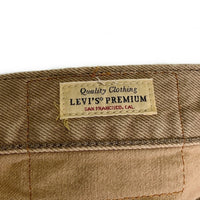 LEVI'S PREMIUM リーバイス 468 Loose ルーズフィット デニムショーツ ショートパンツ ブラウン A8461-0001 Size 36 福生店