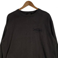 XG GR8 グレイト KOSUKE KAWAMURA 河村康輔 24SS Pigment Dyed Long Sleeve Tee ピグメントダイ プリント ロングスリーブTシャツ ブラック Size XXL 福生店