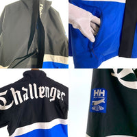CHALLENGER チャレンジャー HELLY HANSEN ヘリーハンセン 26SS Racing Jacket ビッグロゴ レーシング ジャケット ブラック ブルー HH12640X1 Size L 福生店