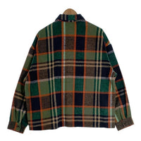 DISCUS ディスカス シャギーチェックシャツジャケット グリーン ユニセックス 4487-2902 Size L 福生店
