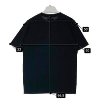 Yohji yamamoto POUR HOMME ヨウジヤマモト プールオム × NEW ERA ニューエラ HW-T38-082 18SS ロゴTシャツ ブラック size3 瑞穂店