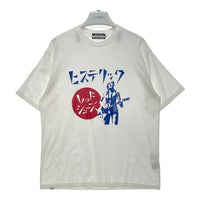 HYSTERIC GLAMOUR ヒステリックグラマー RED SHOES レッドシューズ プリントTシャツ ホワイト 0223CT13 Size L 瑞穂店