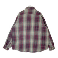 Carhartt カーハート ヘビーネルシャツ グレー×ボルドー size- 瑞穂店