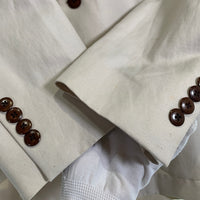 Brooks Brothers ブルックスブラザーズ リネン コットン 3B テーラードジャケット オフホワイト Size L 福生店
