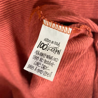 80's STUSSY ステューシー モックネック ボーダーポケットロングスリーブTシャツ レッド USA製 黒タグ Size XL 福生店