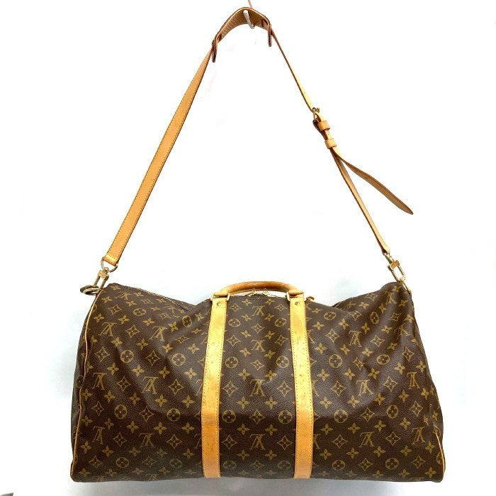 LOUIS VUITTON ルイヴィトン M41414 ボストンバッグ モノグラム キーポルバンドリエール55 ブラウン 瑞穂店