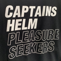 CAPTAINS HELM キャプテンズヘルム PLEASURE SEEKERS HOODIE プリント プルオーバースウェットパーカー ブラック CH24-AW-T12 Size L 福生店