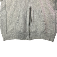 Champion チャンピオン 青刺繍タグ USA製 リバースウィーブ ARMY ワッペン フルジップパーカー グレー sizeL 瑞穂店