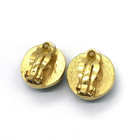 CHANEL シャネル カラーストーン ココマーク イヤリング 98P ゴールドメッキ 福生店