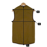 Barbour バブアー Warm Pile Waistcoat Zip-In Liner パイル ライナーベスト ブラウン MLI0004BR31 Size 36 福生店