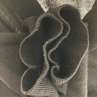 ATON エイトン 7055524 WOOL WASHI OVERSIZED CARDIGAN 和紙混 ウールカーディガン ブラック size6 瑞穂店