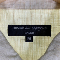COMME des GARCONS HOMME コムデギャルソンオム リネン マルチパッチワークシャツ 長袖 オフホワイト HS-B039 AD2016 Size M 福生店