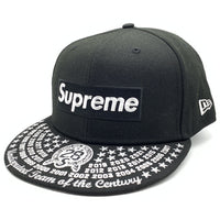 SUPREME シュプリーム 21AW Undisputed Box Logo New Era アンディスピューティド ボックスロゴ ニューエラ ベースボールキャップ ブラック Size 8 (63.5cm) 福生店