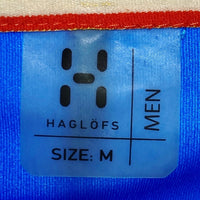 HAGLOFS ホグロフス ソフトシェル マウンテンパーカー ブルー sizeM 瑞穂店