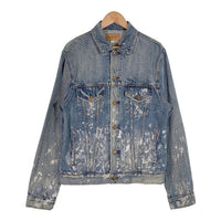 DENIM&SUPPLY RALPH LAUREN デニム&サプライ ラルフローレン デニムトラッカージャケット USED/ペンキ加工 インディゴ Size L 福生店