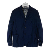 COMME des GARCONS HOMME コムデギャルソンオム HK-J012 AD2012 ウール 3つボタン 裏地ペイズリー テーラードジャケット ネイビー sizeXS 瑞穂店