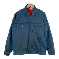 80-90's Dickies ディッキーズ チノツイル ワークジャケット ネイビー 内フリース Size M-R 福生店