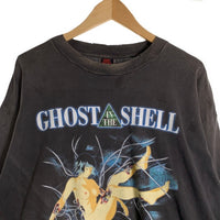 SAINT Mxxxxxx セントマイケル 攻殻機動隊 GHOST IN THE SHELL ヴィンテージ加工 プリント ロングスリーブTシャツ ブラック SM-YS1-0000-C34 Size XL 福生店