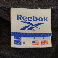 00's Reebok リーボック プリント プルオーバースウェットパーカー ネイビー 薄手 メキシコ製 Size US L 福生店