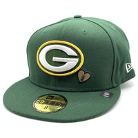 New Era ニューエラ 59FIFTY NFL グリーンベイ・パッカーズ ベースボールキャップ グリーン Size 8 (63.5cm) 福生店