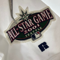 RUSSELL ATHLETIC ラッセルアスレティック MLB シアトルマリナーズ イチロー 2001 オールスターゲーム ユニフォーム USA製 ホワイト size44 瑞穂店