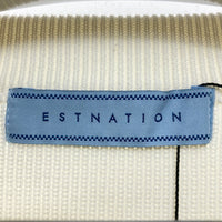 ESTNATION エストネーション 32-200-12-080094 アゼクルーネックニット オフホワイト sizeL 瑞穂店