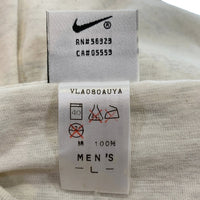 90's NIKE ナイキ ロゴプリント Tシャツ オートミール 日本製 Size L 福生店