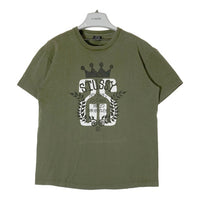 STUSSY ステューシー クラウンロゴ Tシャツ カーキ sizeM 瑞穂店