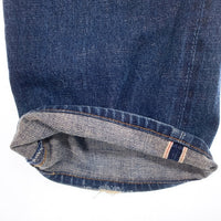 90's LEVI'S リーバイス 502-XX 復刻 ジッパーフライ テーパードデニムパンツ インディゴ 日本製 99年 Size 34×36 福生店