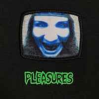 PLEASURES プレジャーズ MARILYN MANSON マリリンマンソン ワッペン プリント Tシャツ ブラック Size L 福生店