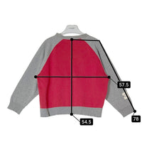 Champion チャンピオン 70's バータグ 前V 目無し スウェットトレーナー レッド×グレー sizeM 瑞穂店