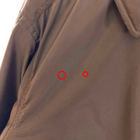 COLIMBO コリンボ フランネル裏地 ナイロン コーチジャケット ブラウン sizeXL 瑞穂店