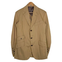 Vivienne Westwood MAN ヴィヴィアンウエストウッドマン 3B コットン テーラードジャケット ベージュ 本切羽 6114M Size 44 福生店