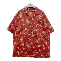 Polo by Ralph Lauren ポロラルフローレン コットン オープンカラーシャツ アロハ レッド Size XL 瑞穂店