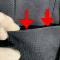 BURBERRY LONDON バーバリー フェイクレザー 千鳥格子 3B テーラードジャケット ネイビー BBR31-328-28 Size M 福生店