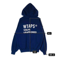 WTAPS ダブルタップス VISUAL UP ARMORED HOODY ヴィジュアル アップ アーマード フーディー パーカー ネイビー sizeX02 瑞穂店