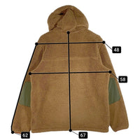 THE NORTH FACE ノースフェイス CAMPSHIRE PULLOVER HOODIE ハーフジップ フリースパーカー ブラウン NF0A33QV Size L 福生店